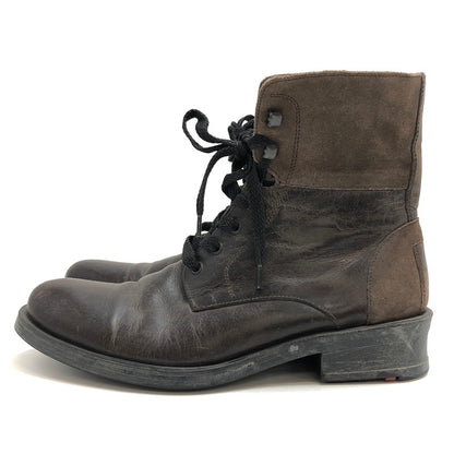 【ジャンク品】【メンズ】 LLOYD ロイド レースアップ ブーツ シューズ 靴 162-251201-rs-06-fur サイズ：8 (27.0cm相当) カラー：ブラウン系 万代Net店