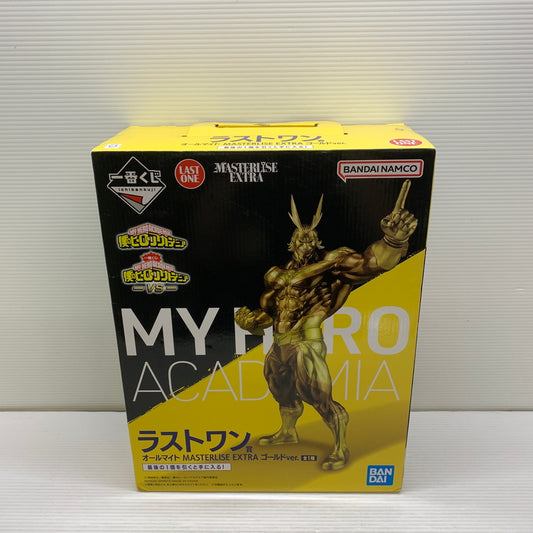 【現状渡し品】 一番くじ 僕のヒーローアカデミア -VS-MASTERLISE EXTRA ラストワン賞 オールマイト ゴールドver. フィギュア 箱あり バンダイ 051-260807-YT-08-min 万代Net店