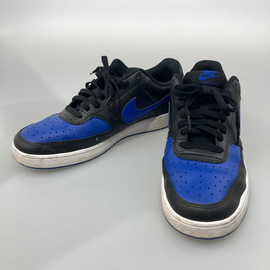 【中古品】【メンズ】 NIKE ナイキ DM8681-001 COURT VISION LO コート ビジョン ロー スニーカー 本体のみ（箱なし） 160-251023-WA-01-iwa サイズ：28 カラー：ブラック ブルー系 万代Net店