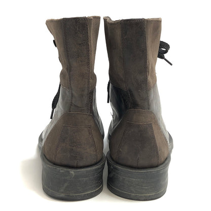 【ジャンク品】【メンズ】 LLOYD ロイド レースアップ ブーツ シューズ 靴 162-251201-rs-06-fur サイズ：8 (27.0cm相当) カラー：ブラウン系 万代Net店