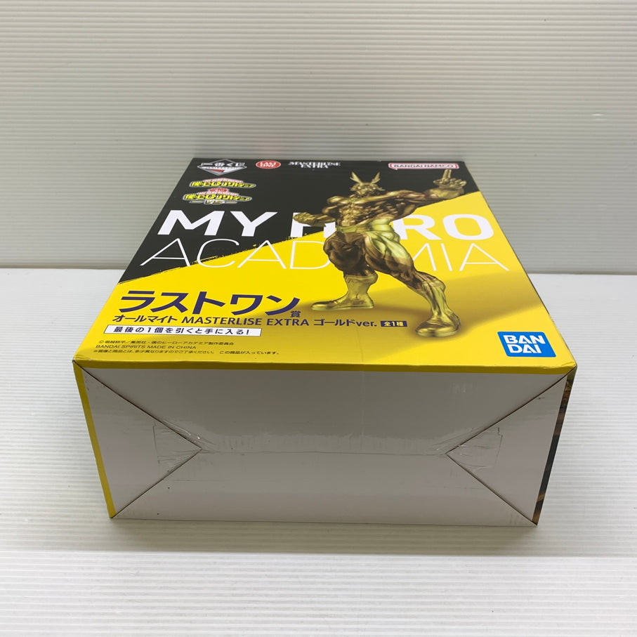 【現状渡し品】 一番くじ 僕のヒーローアカデミア -VS-MASTERLISE EXTRA ラストワン賞 オールマイト ゴールドver. フィギュア 箱あり バンダイ 051-260807-YT-08-min 万代Net店