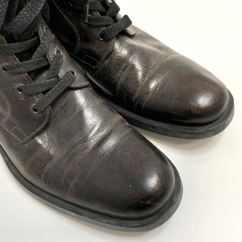 【ジャンク品】【メンズ】 LLOYD ロイド レースアップ ブーツ シューズ 靴 162-251201-rs-06-fur サイズ：8 (27.0cm相当) カラー：ブラウン系 万代Net店