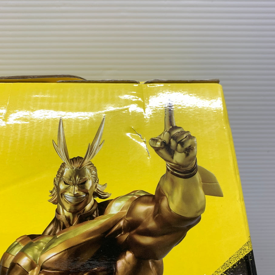 【現状渡し品】 一番くじ 僕のヒーローアカデミア -VS-MASTERLISE EXTRA ラストワン賞 オールマイト ゴールドver. フィギュア 箱あり バンダイ 051-260807-YT-08-min 万代Net店