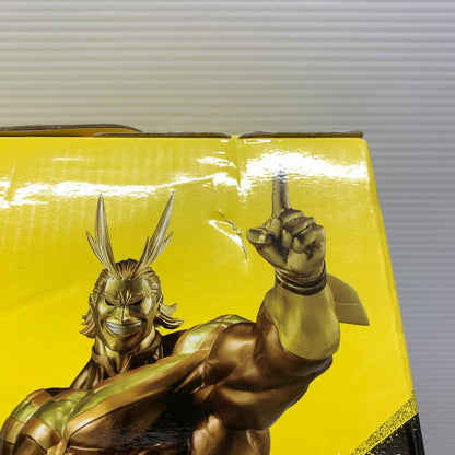 【現状渡し品】 一番くじ 僕のヒーローアカデミア -VS-MASTERLISE EXTRA ラストワン賞 オールマイト ゴールドver. フィギュア 箱あり バンダイ 051-260807-YT-08-min 万代Net店