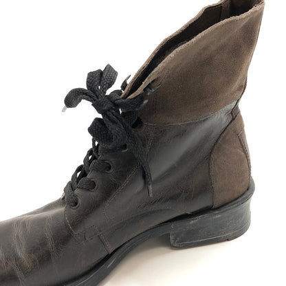 【ジャンク品】【メンズ】 LLOYD ロイド レースアップ ブーツ シューズ 靴 162-251201-rs-06-fur サイズ：8 (27.0cm相当) カラー：ブラウン系 万代Net店