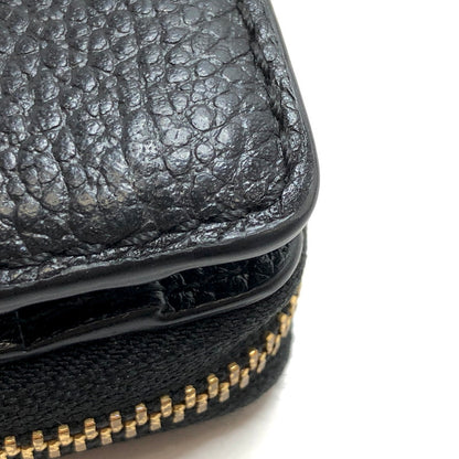 【中古品】【レディース】 MICHAEL KORS マイケルコース ミディアム ジップアラウンド スナップ ウォレット 34F9GJ6Z8L 二つ折り財布 コンパクトウォレット 201-260508-rs-05-fur カラー：ブラック 万代Net店