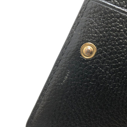 【中古品】【レディース】 MICHAEL KORS マイケルコース ミディアム ジップアラウンド スナップ ウォレット 34F9GJ6Z8L 二つ折り財布 コンパクトウォレット 201-260508-rs-05-fur カラー：ブラック 万代Net店