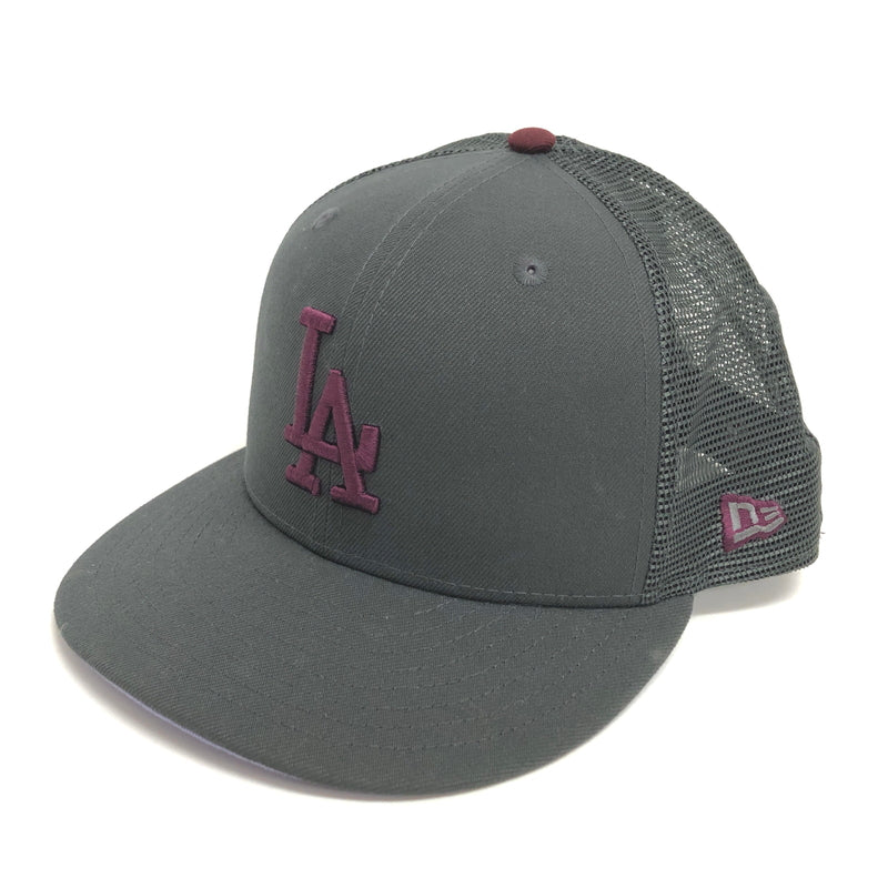 【中古品】【メンズ/レディース】 NEWERA ニューエラ 59FIFTY LOS ANGELES DODGERS MESH CAP キャップ 帽子 アクセサリー 185-260727-rs-02-fur サイズ：7 5/8 (60.6cm) カラー：グレー/パープル 万代Net店