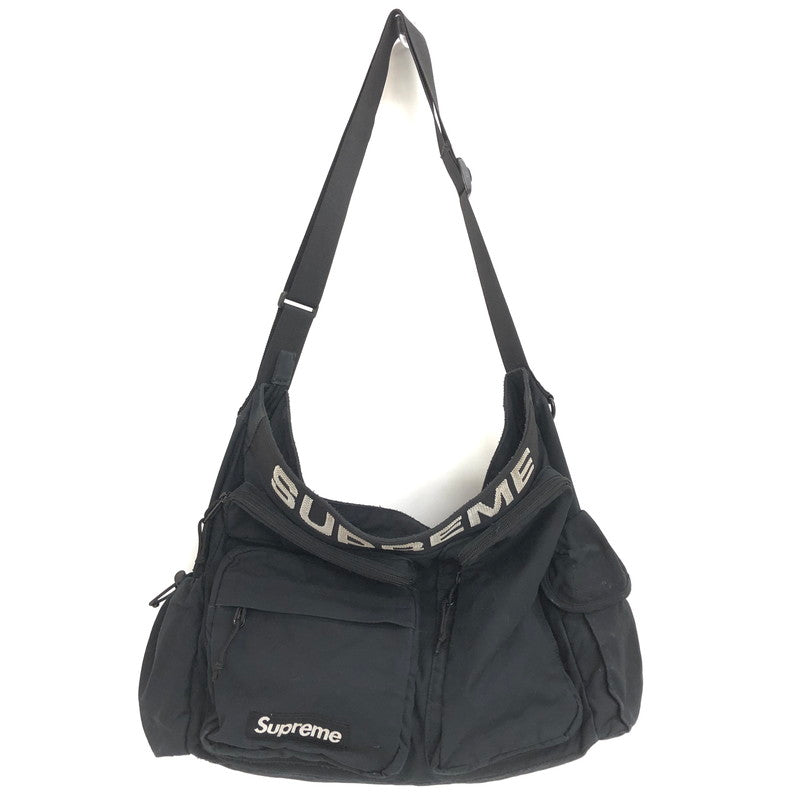 【中古品】【メンズ/レディース】 SUPREME シュプリーム FIELD MESSENGER BAG ショルダーバッグ 鞄 149-260508-rs-06-fur カラー：ブラック 万代Net店