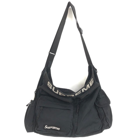 【中古品】【メンズ/レディース】 SUPREME シュプリーム FIELD MESSENGER BAG ショルダーバッグ 鞄 149-260508-rs-06-fur カラー：ブラック 万代Net店