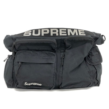 【中古品】【メンズ/レディース】 SUPREME シュプリーム FIELD MESSENGER BAG ショルダーバッグ 鞄 149-260508-rs-06-fur カラー：ブラック 万代Net店