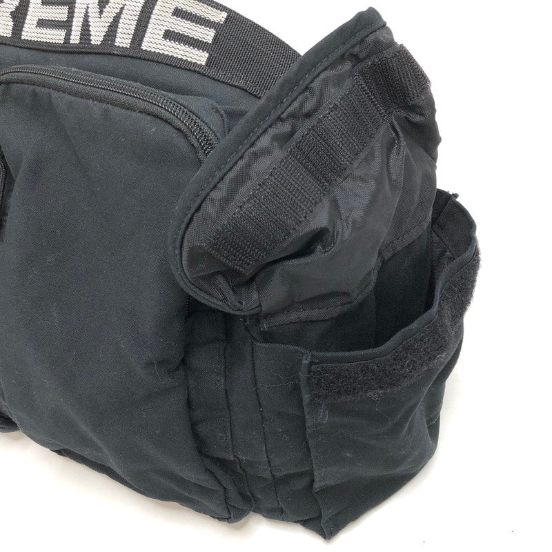 【中古品】【メンズ/レディース】 SUPREME シュプリーム FIELD MESSENGER BAG ショルダーバッグ 鞄 149-260508-rs-06-fur カラー：ブラック 万代Net店