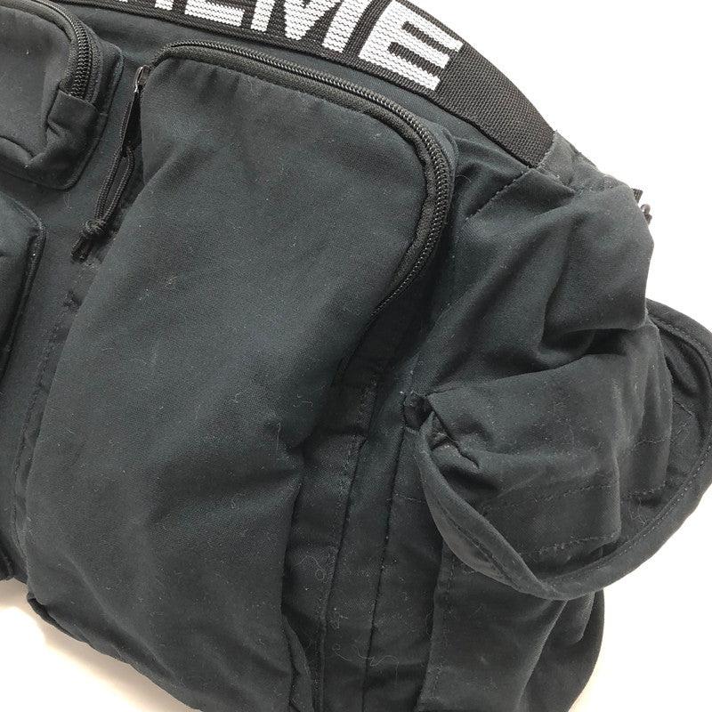【中古品】【メンズ/レディース】 SUPREME シュプリーム FIELD MESSENGER BAG ショルダーバッグ 鞄 149-260508-rs-06-fur カラー：ブラック 万代Net店