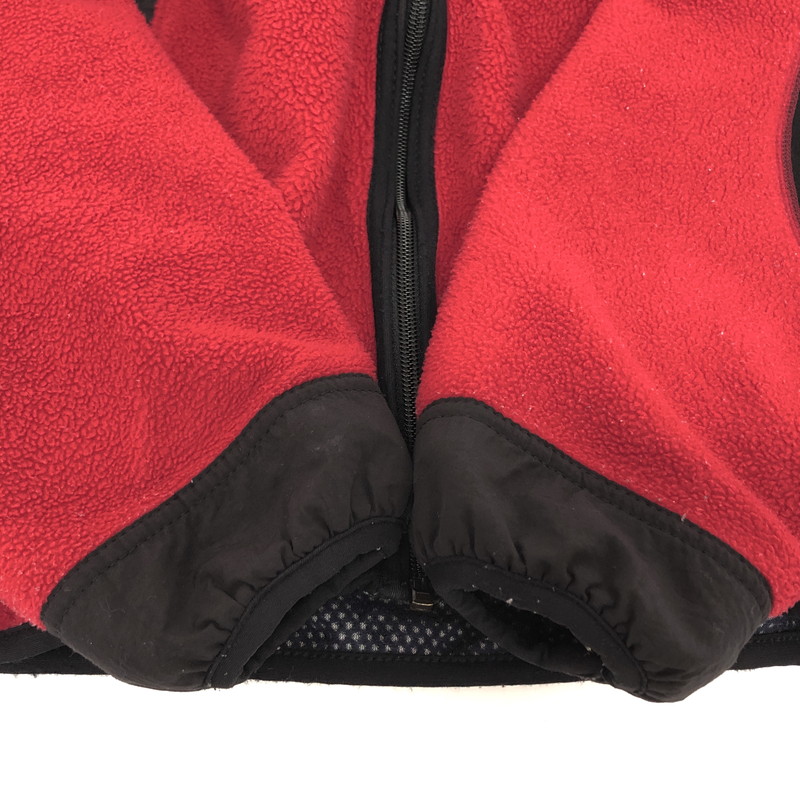 【現状渡し品】【メンズ】 patagonia パタゴニア 90'S PARTIAL ECLIPSE JACKET パーシャルエクリプス ジャケット フリース アウター 古着 アウトドア系 ヴィンテージ系 144-251201-rs-09-fur サイズ：M カラー：レッド/ブラック 万代Net店