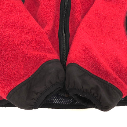 【現状渡し品】【メンズ】 patagonia パタゴニア 90'S PARTIAL ECLIPSE JACKET パーシャルエクリプス ジャケット フリース アウター 古着 アウトドア系 ヴィンテージ系 144-251201-rs-09-fur サイズ：M カラー：レッド/ブラック 万代Net店