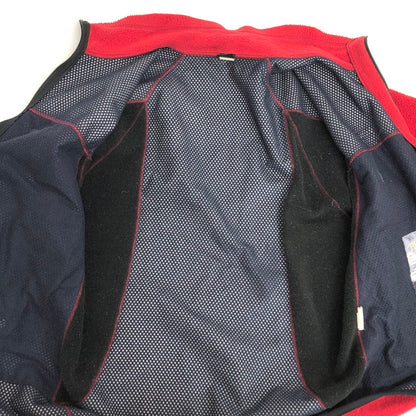 【現状渡し品】【メンズ】 patagonia パタゴニア 90'S PARTIAL ECLIPSE JACKET パーシャルエクリプス ジャケット フリース アウター 古着 アウトドア系 ヴィンテージ系 144-251201-rs-09-fur サイズ：M カラー：レッド/ブラック 万代Net店