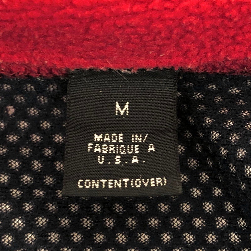 【現状渡し品】【メンズ】 patagonia パタゴニア 90'S PARTIAL ECLIPSE JACKET パーシャルエクリプス ジャケット フリース アウター 古着 アウトドア系 ヴィンテージ系 144-251201-rs-09-fur サイズ：M カラー：レッド/ブラック 万代Net店