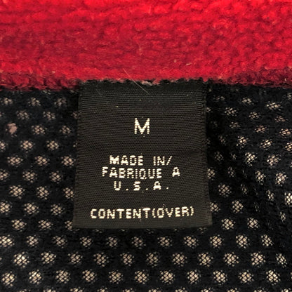 【現状渡し品】【メンズ】 patagonia パタゴニア 90'S PARTIAL ECLIPSE JACKET パーシャルエクリプス ジャケット フリース アウター 古着 アウトドア系 ヴィンテージ系 144-251201-rs-09-fur サイズ：M カラー：レッド/ブラック 万代Net店