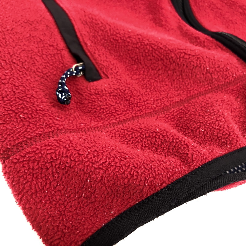 【現状渡し品】【メンズ】 patagonia パタゴニア 90'S PARTIAL ECLIPSE JACKET パーシャルエクリプス ジャケット フリース アウター 古着 アウトドア系 ヴィンテージ系 144-251201-rs-09-fur サイズ：M カラー：レッド/ブラック 万代Net店