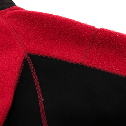 【現状渡し品】【メンズ】 patagonia パタゴニア 90'S PARTIAL ECLIPSE JACKET パーシャルエクリプス ジャケット フリース アウター 古着 アウトドア系 ヴィンテージ系 144-251201-rs-09-fur サイズ：M カラー：レッド/ブラック 万代Net店