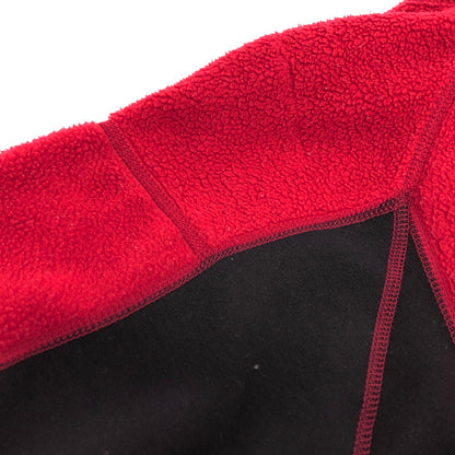 【現状渡し品】【メンズ】 patagonia パタゴニア 90'S PARTIAL ECLIPSE JACKET パーシャルエクリプス ジャケット フリース アウター 古着 アウトドア系 ヴィンテージ系 144-251201-rs-09-fur サイズ：M カラー：レッド/ブラック 万代Net店