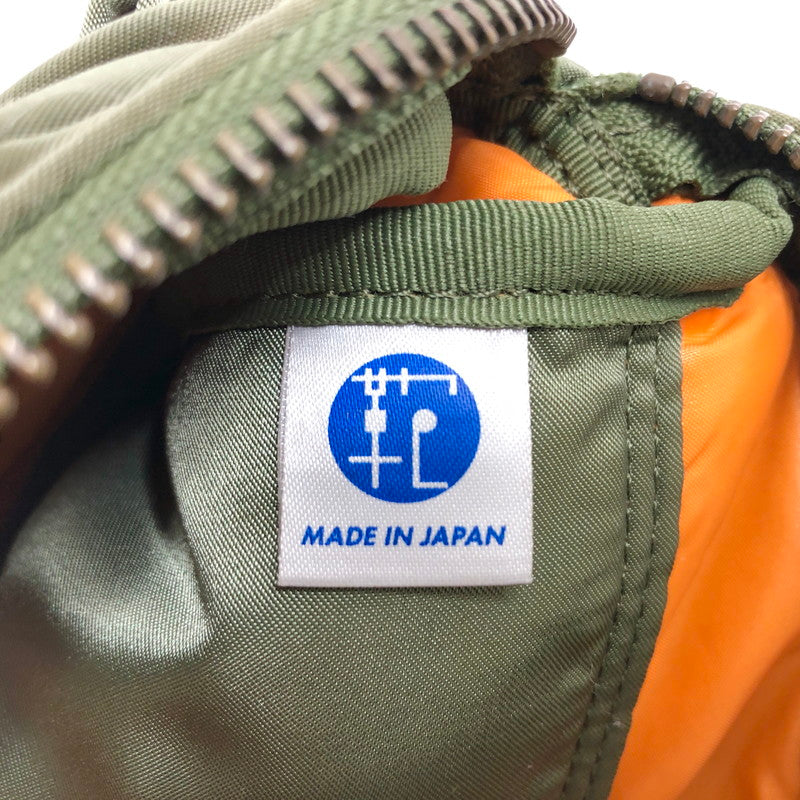 【現状渡し品】【メンズ/レディース】 PORTER ポーター TANKER WAIST BAG タンカー ウエストバッグ 鞄 吉田カバン 188-260508-rs-07-fur カラー：セージグリーン 万代Net店