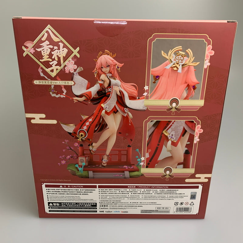 【中古美品】 APEX 原神 GENSHIN 八重神子 浮世笑百姿 Ver. フィギュア 052-260731-zi-11-min 万代Net店