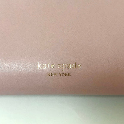 【中古品】【レディース】 Kate Spade ケイトスペード ルラ クロスボディウォレット PWRU7627 ハート チェーンショルダー 長財布 181-240911-rs-03-fur カラー：ピンク 万代Net店