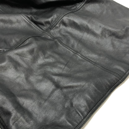 【ジャンク品】【メンズ】 PALMUS SHEEPSKIN LEATHER JACKET レザージャケット アウター 古着 ヴィンテージ 146-261020-rs-01-fur サイズ：フリー カラー：ブラック 万代Net店