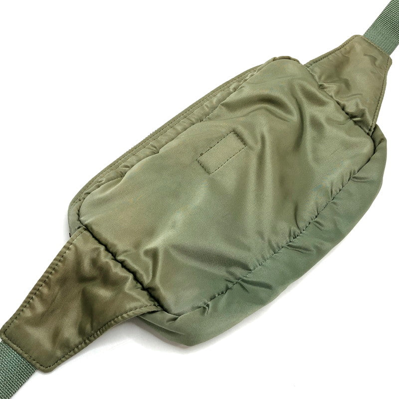 【現状渡し品】【メンズ/レディース】 PORTER ポーター TANKER WAIST BAG タンカー ウエストバッグ 鞄 吉田カバン 188-260508-rs-07-fur カラー：セージグリーン 万代Net店