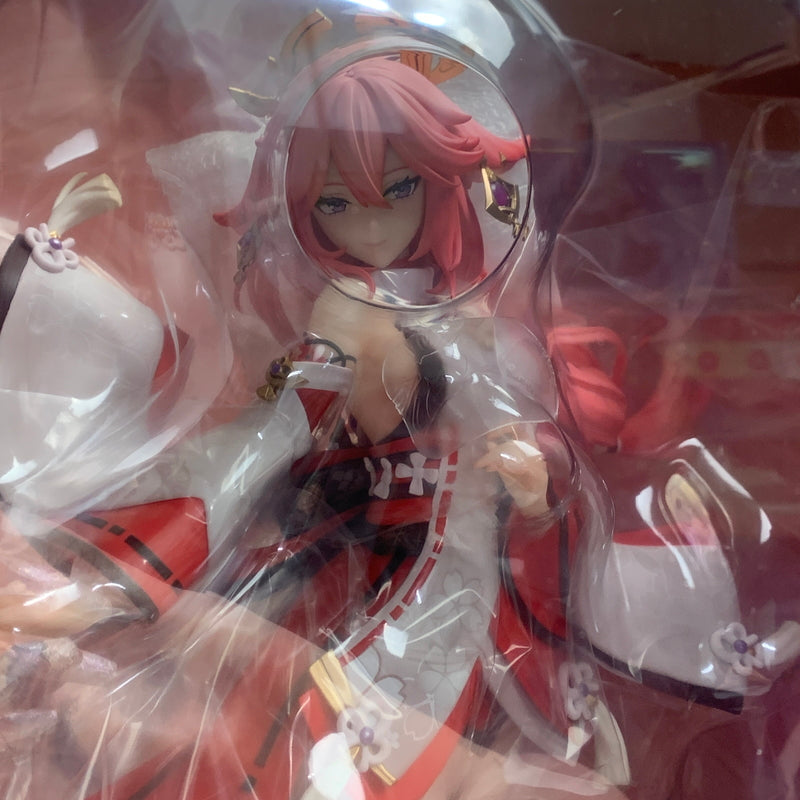 【中古美品】 APEX 原神 GENSHIN 八重神子 浮世笑百姿 Ver. フィギュア 052-260731-zi-11-min 万代Net店