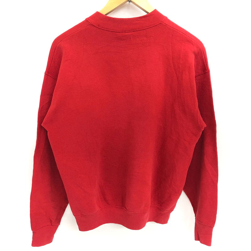【現状渡し品】【メンズ】 FRUITS OF THE LOOM フルーツオブザルーム NEBRASKA L/S SWEAT SHIRT スウェット トレーナー 長袖 トップス ヴィンテージ 146-260508-rs-10-fur サイズ：M カラー：レッド 万代Net店
