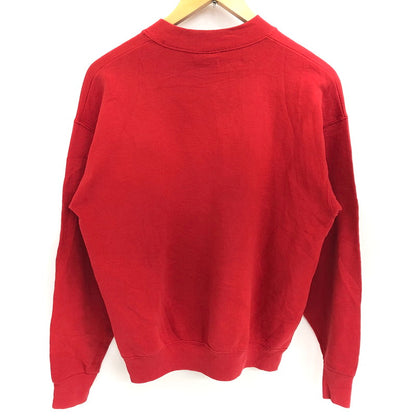 【現状渡し品】【メンズ】 FRUITS OF THE LOOM フルーツオブザルーム NEBRASKA L/S SWEAT SHIRT スウェット トレーナー 長袖 トップス ヴィンテージ 146-260508-rs-10-fur サイズ：M カラー：レッド 万代Net店