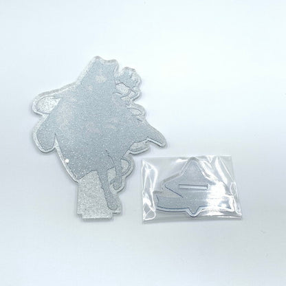 【中古美品】 望月ほぐの ラメアクリルスタンド 特典ポストカード セット 053-260719-ma-01-fur 万代Net店