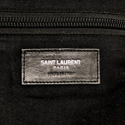 【現状渡し品】【レディース】 SAINT LAURENT サンローラン LEATHER MOUTON BACKPACK レザー バックパック リュック バッグ 鞄 180-260727-rs-04-fur カラー：ブラック 万代Net店