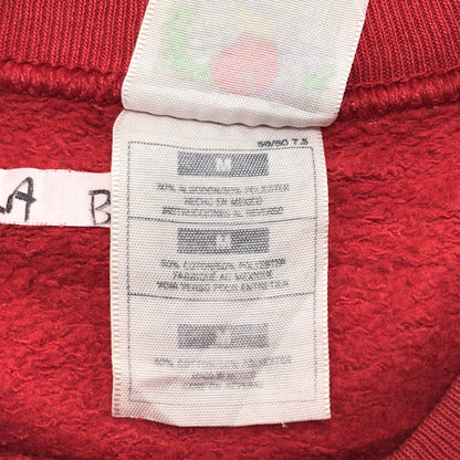 【現状渡し品】【メンズ】 FRUITS OF THE LOOM フルーツオブザルーム NEBRASKA L/S SWEAT SHIRT スウェット トレーナー 長袖 トップス ヴィンテージ 146-260508-rs-10-fur サイズ：M カラー：レッド 万代Net店