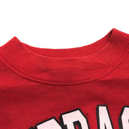 【現状渡し品】【メンズ】 FRUITS OF THE LOOM フルーツオブザルーム NEBRASKA L/S SWEAT SHIRT スウェット トレーナー 長袖 トップス ヴィンテージ 146-260508-rs-10-fur サイズ：M カラー：レッド 万代Net店