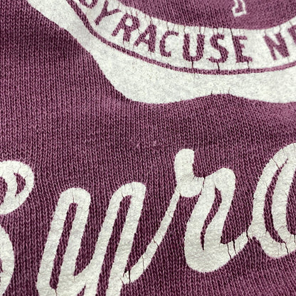 【中古品】【メンズ】 USED VINTAGE ヴィンテージ COLLEGE LOGO RAGLAN SWEATSHIRT カレッジ ロゴ ラグラン スウェット シャツ トレーナー トップス 長袖 146-251224-kh-04-izu カラー：ボルドー 万代Net店