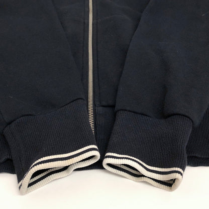 【中古品】【メンズ】 FRED PERRY フレッドペリー HOODED ZIP THROUGH SWEATSHIRT J7536 パーカー フーディ 長袖 トップス 141-260508-rs-09-fur サイズ：M カラー：ネイビー 万代Net店