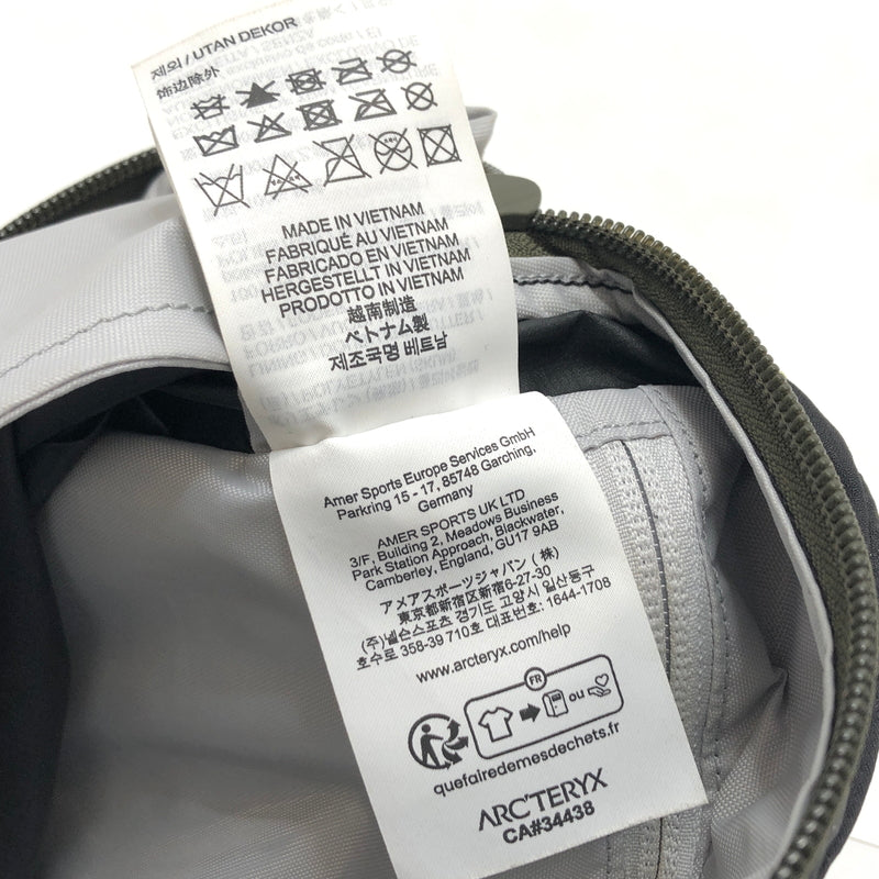 【中古品】【メンズ/レディース】 ARC'TERYX アークテリクス Heliad Crossbody X000010359 クロスボディ ショルダーバッグ 鞄 188-261020-rs-02-fur カラー：ブラック 万代Net店