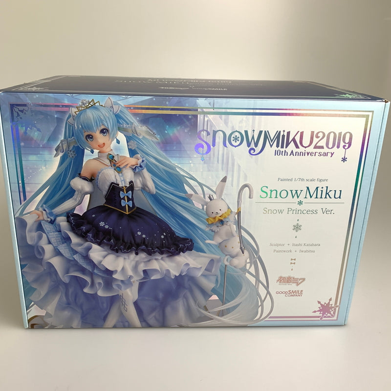 【中古美品】 グッドスマイルカンパニー キャラクター・ボーカル・シリーズ 01 初音ミク 雪ミク Snow Princess Ver. フィギュア 053-260731-zi-15-min 万代Net店