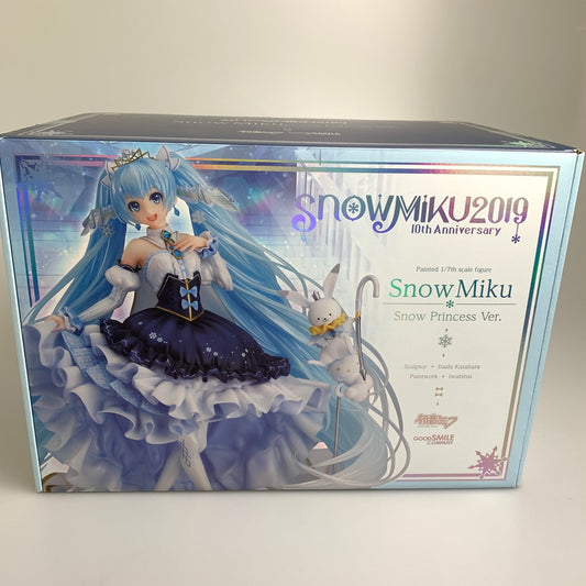 【中古美品】 グッドスマイルカンパニー キャラクター・ボーカル・シリーズ 01 初音ミク 雪ミク Snow Princess Ver. フィギュア 053-260731-zi-15-min 万代Net店