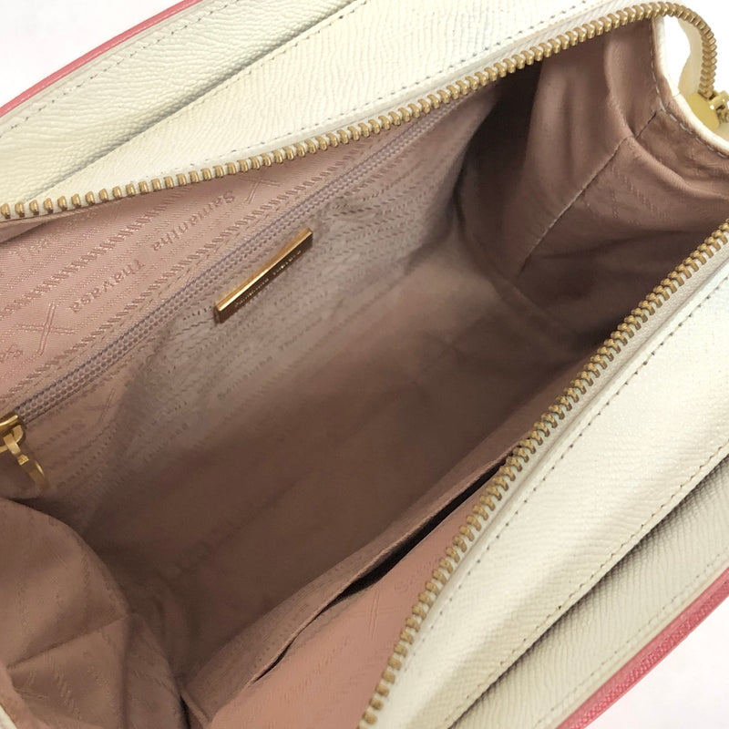 【中古品】【レディース】 SAMANTHA THAVASA サマンサタバサ SAMANTHA MINE 2WAY BAG サマンサマイン 2WAY ハンドバッグ ショルダーバッグ 鞄 188-260727-rs-05-fur カラー：コーラルピンク 万代Net店