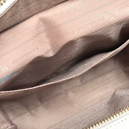 【中古品】【レディース】 SAMANTHA THAVASA サマンサタバサ SAMANTHA MINE 2WAY BAG サマンサマイン 2WAY ハンドバッグ ショルダーバッグ 鞄 188-260727-rs-05-fur カラー：コーラルピンク 万代Net店