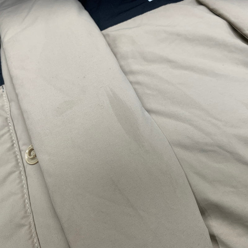 【中古品】【メンズ】 FIRST DOWN ファーストダウン F342520 WRAP DOWN PARKA DICROS MAURI ラップ ダウン パーカー ディクロス マウリ アウター 144-260825-cs-07-izu サイズ：M カラー：ベージュ×ブラック 万代Net店