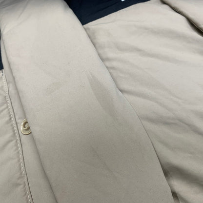 【中古品】【メンズ】 FIRST DOWN ファーストダウン F342520 WRAP DOWN PARKA DICROS MAURI ラップ ダウン パーカー ディクロス マウリ アウター 144-260825-cs-07-izu サイズ：M カラー：ベージュ×ブラック 万代Net店