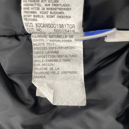 【中古品】【メンズ】 CANADA GOOSE カナダグース × EDIFICE 別注 コラボ CRESTON PARKA BLACK LABEL 3481JMB クレストンパーカ ブラックレーベル アウター ダウンジャケット 141-251211-yo-05-tei サイズ：S カラー：グレー 万代Net店