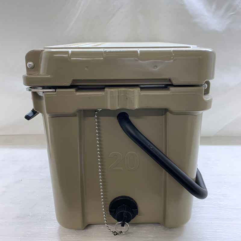 【現状渡し品】 FIELDOOR フィールドア ノーザンクーラーボックス 20Quart 18.9Liter 128-260804-zi-01-min 万代Net店