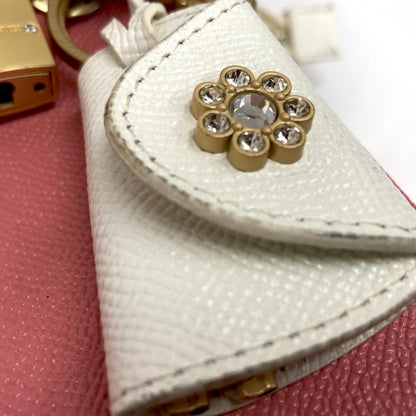 【中古品】【レディース】 SAMANTHA THAVASA サマンサタバサ SAMANTHA MINE 2WAY BAG サマンサマイン 2WAY ハンドバッグ ショルダーバッグ 鞄 188-260727-rs-05-fur カラー：コーラルピンク 万代Net店