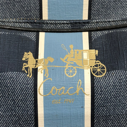 【現状渡し品】【レディース】 COACH コーチ SHOULDER BAG E0869-12581 ショルダーバッグ ポシェット 鞄 180-260727-rs-06-fur カラー：インディゴ系 万代Net店